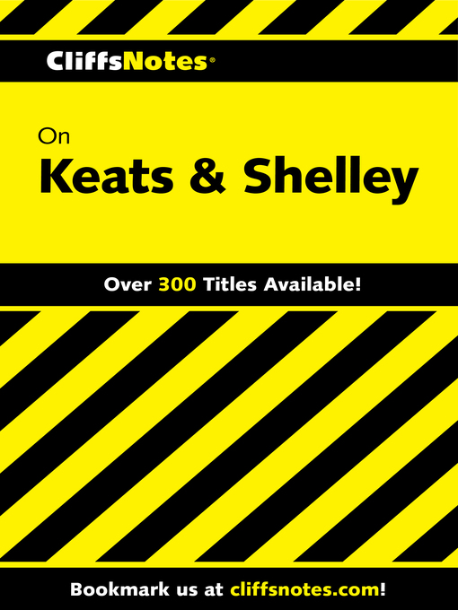 Title details for CliffsNotes on Keats & Shelley by Dougald B MacEachen - Available